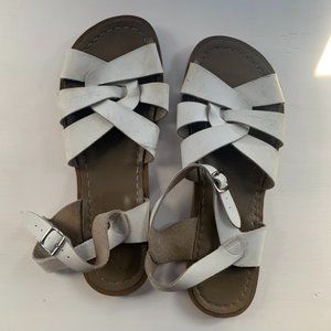 Salt Water White Sandals